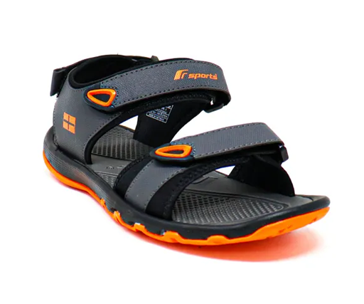 Sports Ocean Grey-Orange Sandals